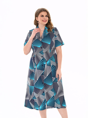 4536 Халат на пуговицах