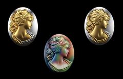 Молд камеи № 41