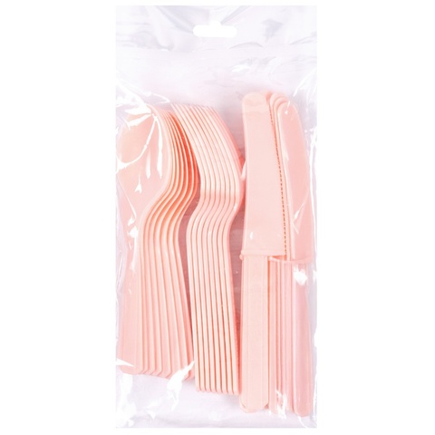 Столовые приборы Pastel Pink 24шт