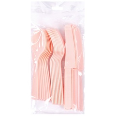 Столовые приборы Pastel Pink 24шт