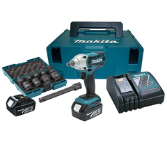 Аккумуляторный гайковёрт Makita DTW190JX3