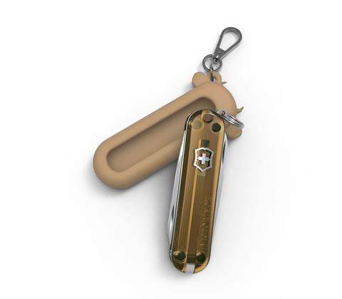 Чехол силиконовый Victorinox для ножа 58 mm серии Classic SD Colors, Wet Sand (4.0454)