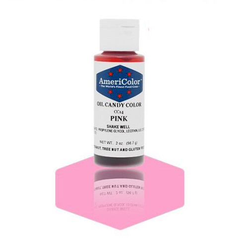 Жирорастворимый краситель AmeriColor Pink  (розовый) 56 гр