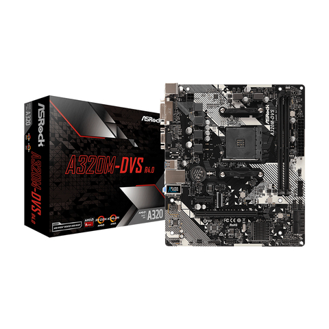 Материнская плата ASRock A320M-DVS R4.0