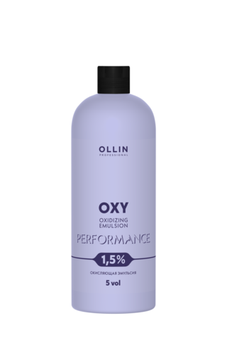 OLLIN performance oxy 1,5% 5vol. окисляющая эмульсия 1000мл/ oxidizing emulsion