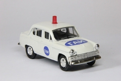 Moskvich-403 GAI Police white Agat Mossar Tantal 1:43