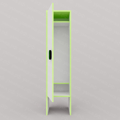 Шкафчик детский «Зимний вечер» 1 секция (ЛДСП, ХДФ)