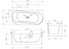 Abber AB9494-1.7 Акриловая ванна ABBER AB9494-1.7