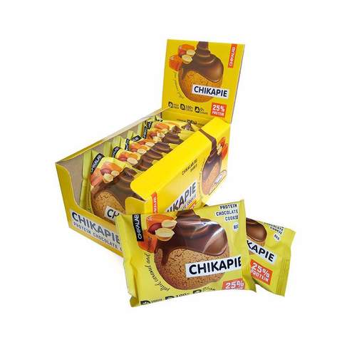 Протеиновое печенье Chikalab Арахис, 60 гр