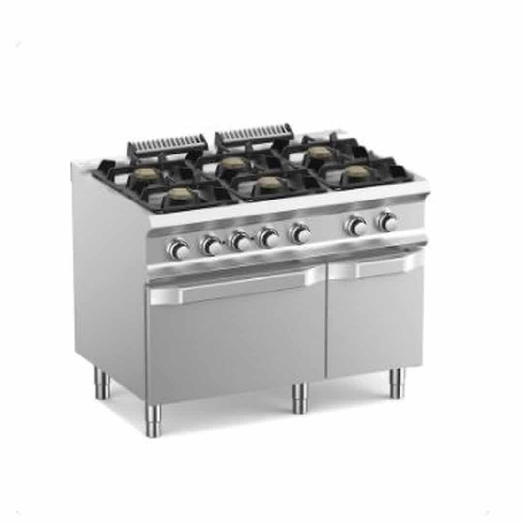 ПЛИТА ГАЗОВАЯ 6 КОНФОРОЧН. 700 СЕРИИ APACH CHEF LINE GLRRG117P XL