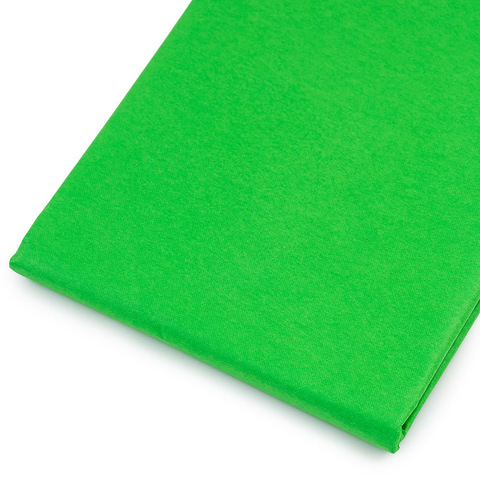 Бумага тишью, зеленый,  50 см * 66 см, 10 листов