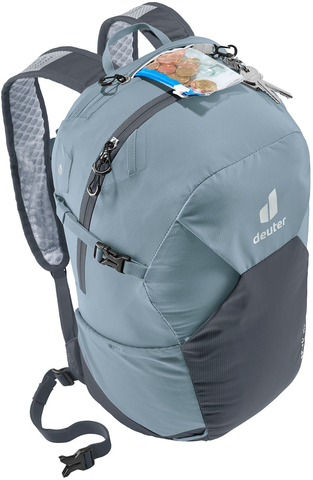 Картинка рюкзак туристический Deuter Speed Lite 21 Shale-Graphite - 5