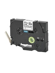 Кассета с лентой S'OK by Sakura Printing HSe-231 для Brother,  черный на белом, 12мм, 8м , наклейка