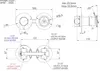 Remer CH92ZPBG Смеситель для душа Chrono CH92ZPBG, золото брашированное, шт