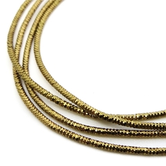 Канитель/трунцал мягкая, фигурная KAN/MN, 1 мм, глянец, шоколад