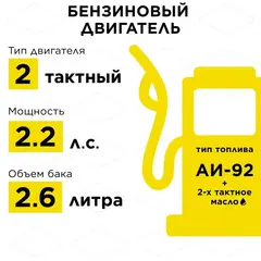 Генератор бензиновый инверторного типа DDE DPG1201i (1ф ном/макс. 1,0/1,1 кВт, 2-х тактн дв, ручн/