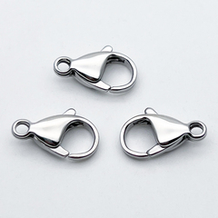 Замок-карабин, сталь, размер 15 мм, цена за 1 шт