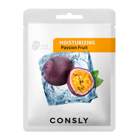 Consly Passion Fruit Moisturizing Mask Pack - Маска тканевая увлажняющая с экстрактом маракуйи