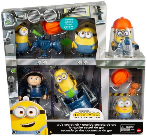 Minions Rise of Gru Gru's Secret Lair Toys Pack