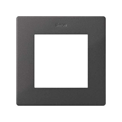 Рамка на 1 пост. Цвет Графит. Simon 24 Harmonie. 2400610-038