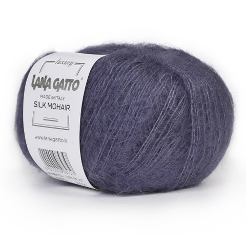 Пряжа Lana Gatto Silk Mohair 9373 пыльная лаванда