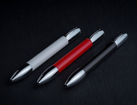 Ручка шариковая Pelikan Porsche Design P 3140 Shake Pen White (PD989343)