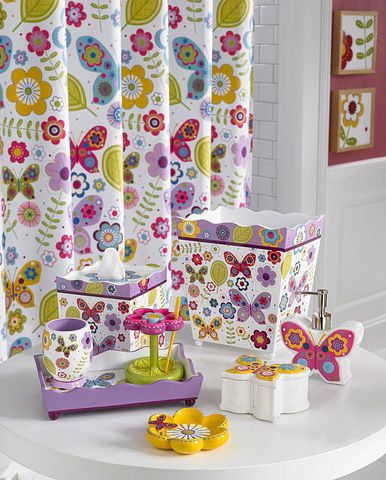 Емкость для косметики детская Kassatex Butterflies