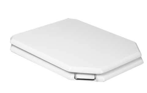 Boheme 947-CR Крышка массив для подвесного унитаза Vogue микролифт CHROME