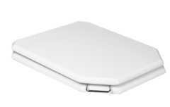 Boheme 947-CR Крышка массив для подвесного унитаза Vogue микролифт CHROME фото