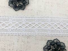 Кружево плетеное, ш. 4 см