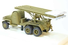 Studebaker US-6. BM-13 Katyusha