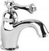 Cezares MARGOT-LSM1-01-Bi MARGOT-LSM1-01-Bi Смеситель для раковины однорычажный с донным клапаном, исполнение хром, ручка белая