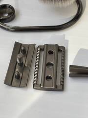 Бритвенный набор станок, помазок, подставка