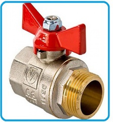 ВАЛТЕК VT218 Кран шаровый 3/4" В/Н бабочка