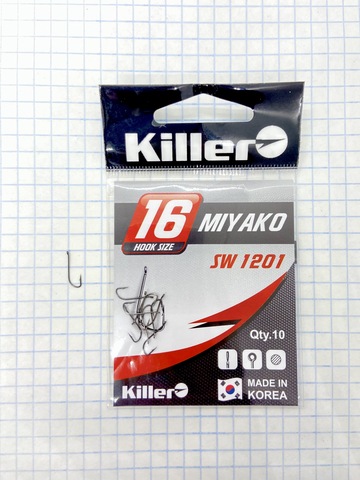 Крючок KILLER MIYAKO № 16 продажа от 10 шт.