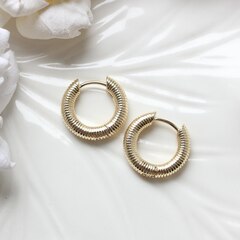 Швензы конго позолота, 20 мм Ш274