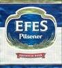 Пиво EFES Pilsener этикетка