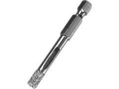 ЗУБР АВК, d 6 мм, (HEX 1/4?, 15 мм кромка), вакуумное алмазное трубчатое сверло, Профессионал (29865-06)