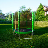 Батут DFC Trampoline Fitness с сеткой 6ft фото №6