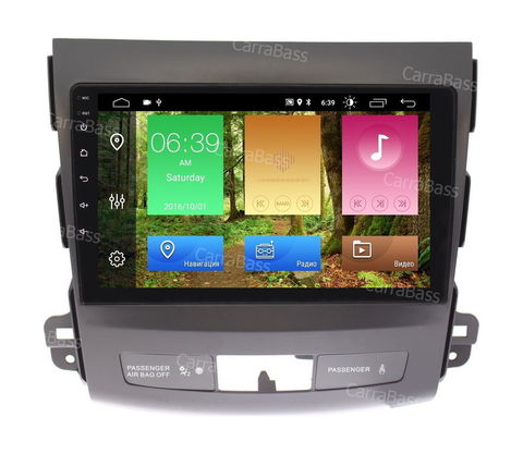 Магнитола Mitsubishi Outlander (2007-2011) Android 10 4/64GB IPS DSP модель TK900