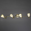 Спот Arte Lamp Vento A9231PL-4AB