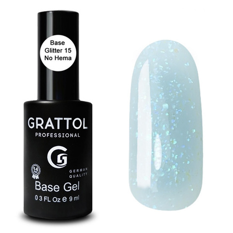 База камуфлирующая GRATTOL Glitter 15 9мл