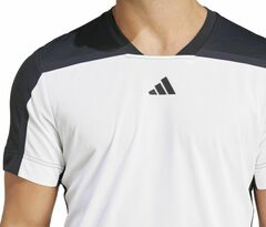 Теннисная футболка Adidas Heat.Rdy FreeLift Pro Polo Shirt - white/black