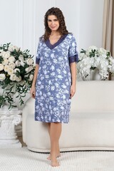 Ночная сорочка Фрезия-1 Виотекс ИНДИГО