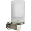 Gessi 38809#149 Gessi Emporio accessories Стакан настенный, сатинированное стекло, цвет: Finox Brushed Nickel