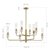 Светильник подвесной ST Luce Medea SL1244.303.08