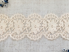 Кружево матовое плетеное, ш. 11,5 см.