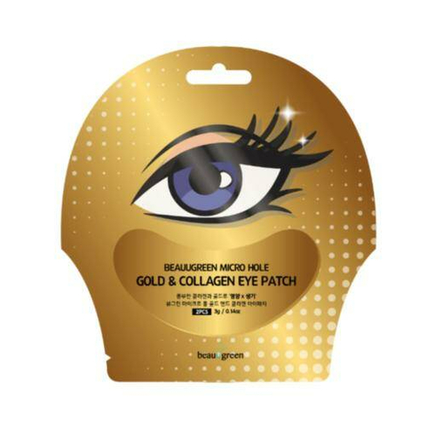 Beauugreen Micro Hole Gold & Collagen Eye Patch Маска-патч для век с золотом и коллагеном