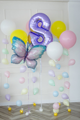 Сет с цепочками фигурой и цифрой