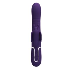 Фиолетовый вибратор-кролик Ridgely - 22,6 см. - 